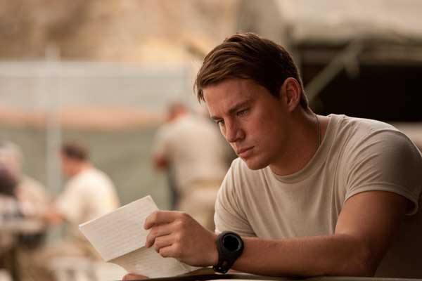 John Tyree (Channing Tatum) reads his Dear John letter, which sucks. (Photo from Sony/Screen Gems' Dear John)