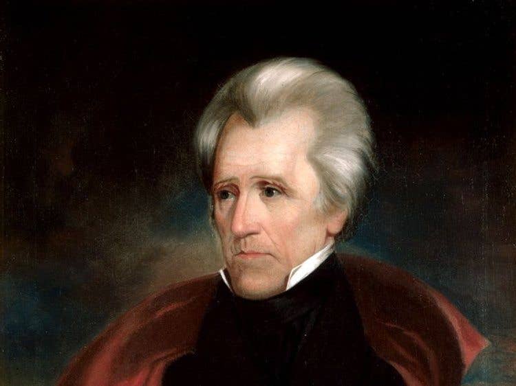 Portrait of Andrew Jackson, the seventh president of the United States by Ralph Eleaser Whiteside Earl.