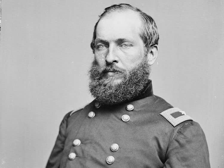 Garfield as a brigadier general during the Civil War. (Brady-Handy Photograph Collection.)