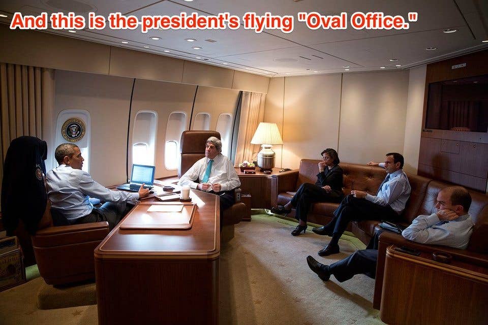 Image courtesy of The White House and Business Insider.