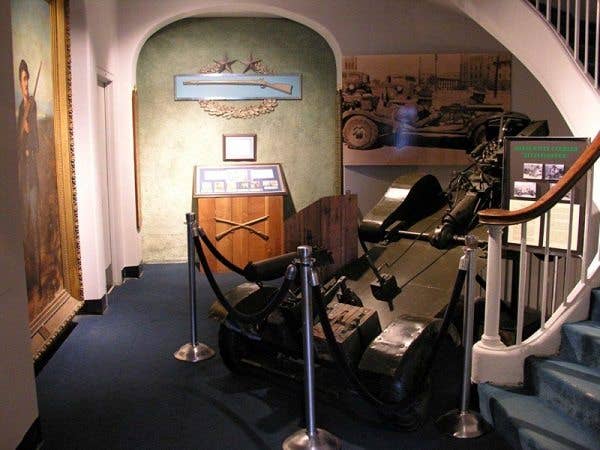 But being a three-timer gets you a permanent spot in the National Infantry Museum! (Photo by Z. F. Hanner at the National Infantry Museum)