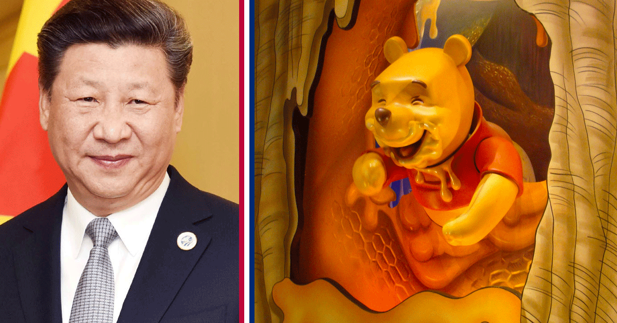 The hilarious reason Winnie the Pooh is banned in China