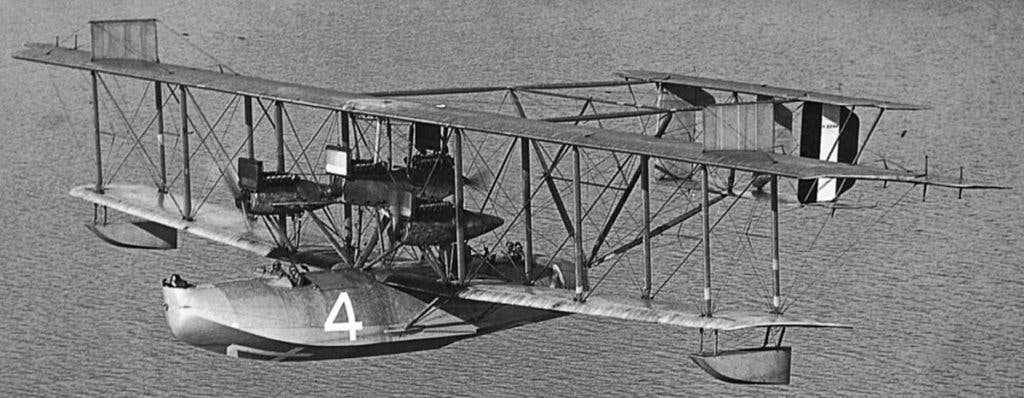 A Curtiss NC-4 Flying Boat.
