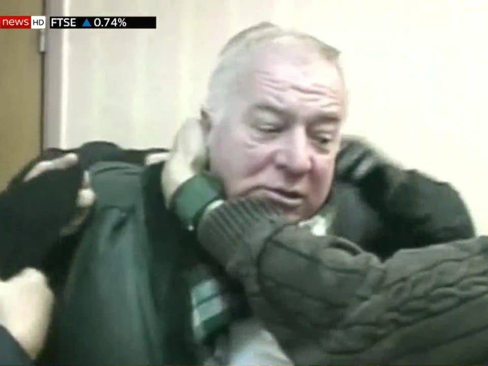 Sergei Skripal in 2004, in footage obtained by Sky News.