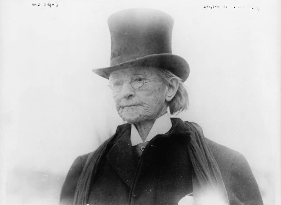 Dr. Mary Walker in her everyday attire, 1911. (Photo by Library of Congress)