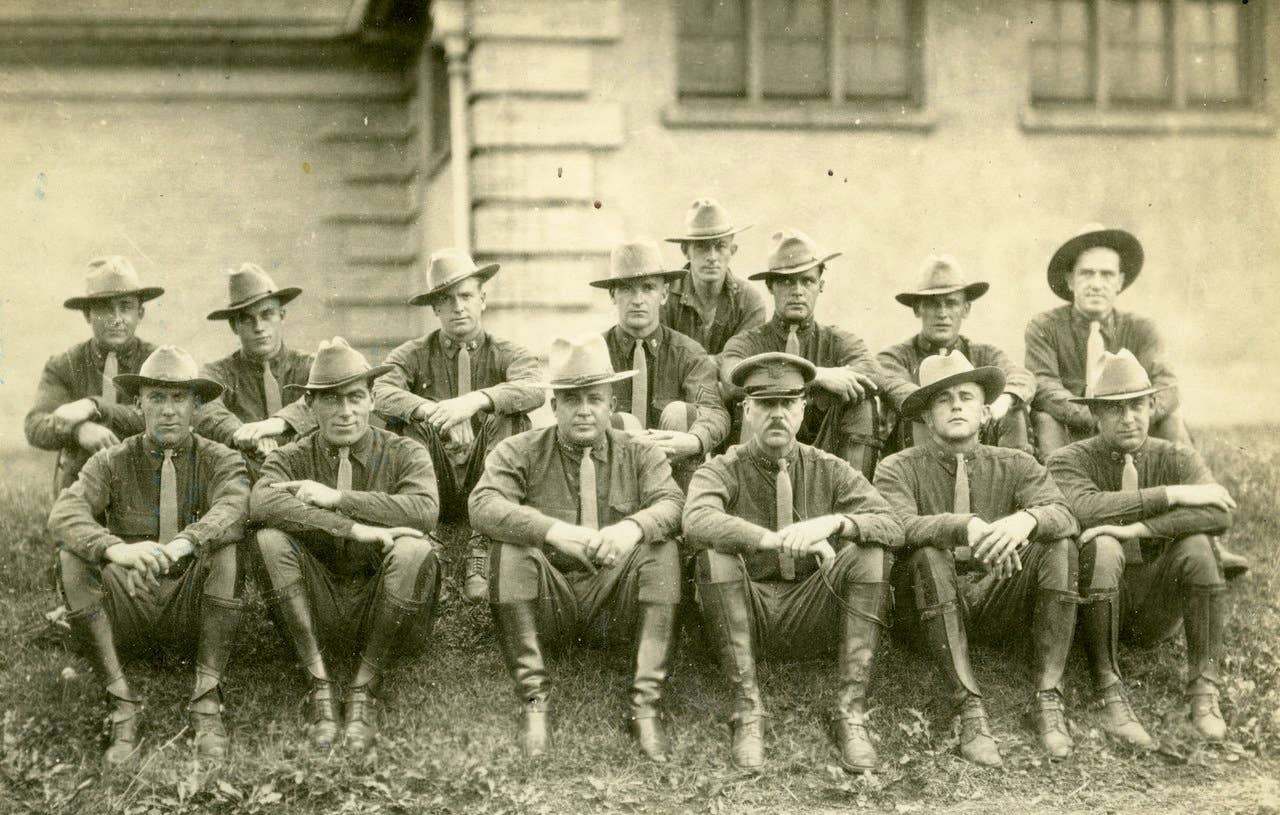 The original Rough Riders. (Photo by New York State Police Centennial Celebration)