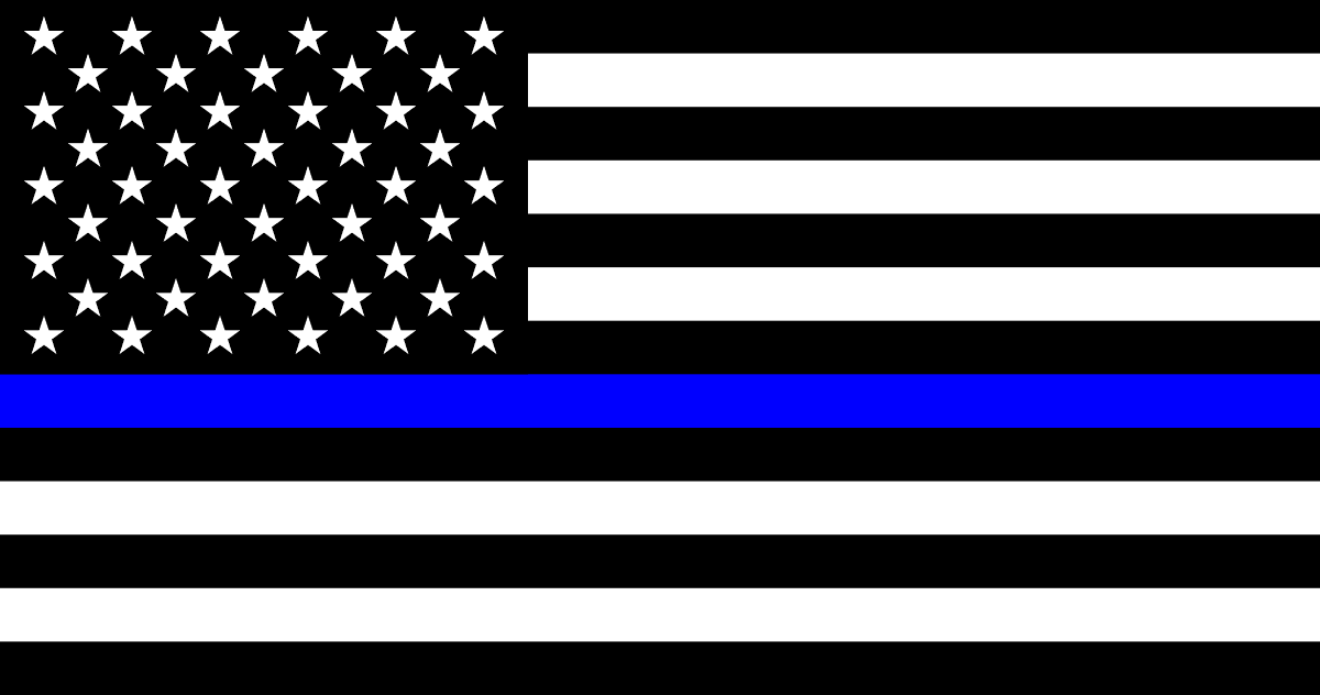 Thin Blue Line (Photo by Wikimedia Commons).