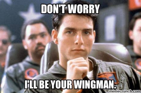 wingman top gun meme