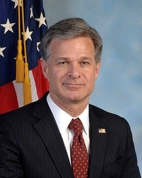 FBI Director, Christopher A. Wray.