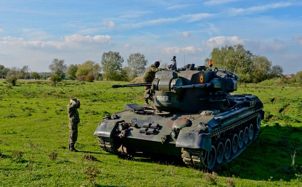 The Gepard has been handed down to a number of countries, including Romania. (US Army photo by: Spc. Caitlyn Byrne)