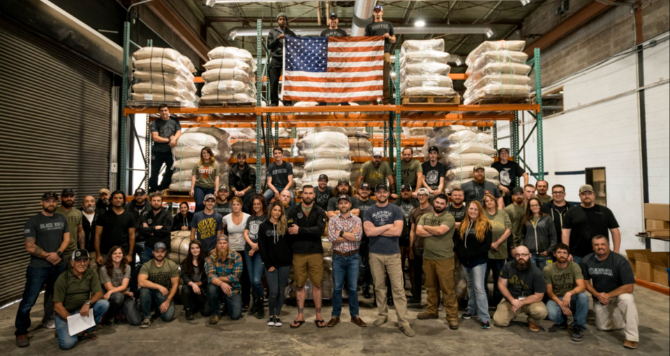Evan Hafer, Mat Best, and the Team from Black Rifle Coffee.