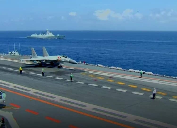 China just launched a massive show of force in the South China Sea