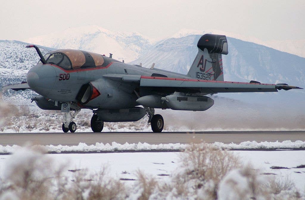 A VAQ-141 EA-6B Prowler
