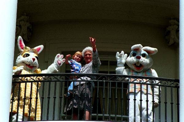 Easter at the White House.