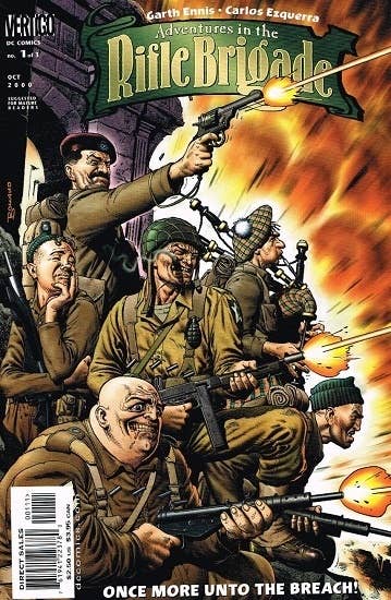 rifle brigade war comics