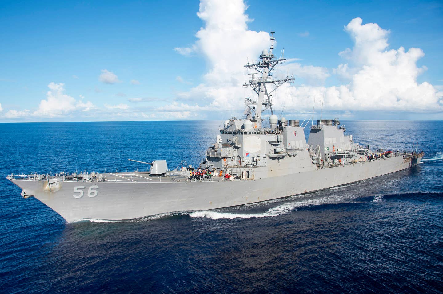 Arleigh Burke-class guided-missile destroyer USS John S. McCain