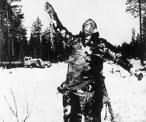 frozen soviet soldiers