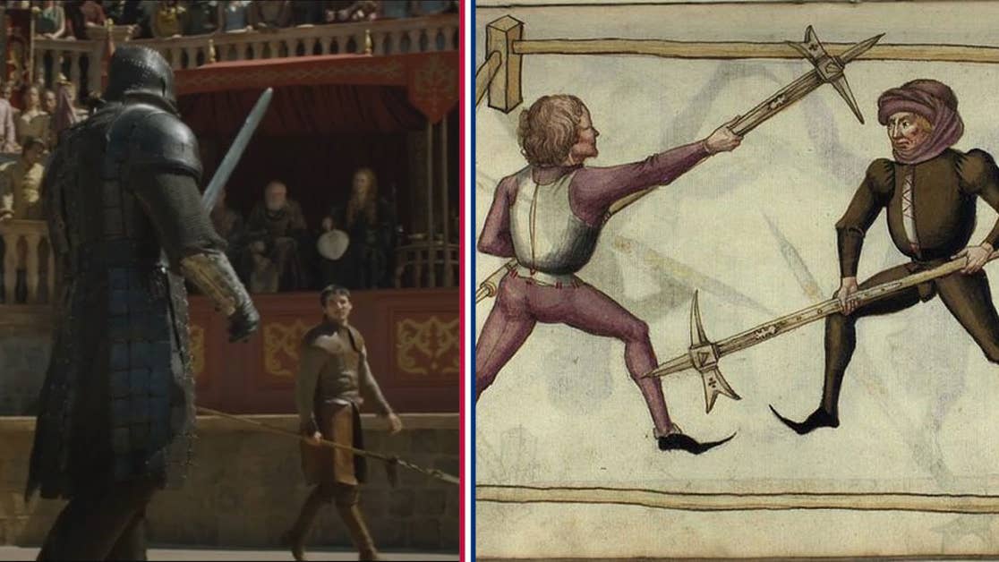 This is how a trial by combat actually worked