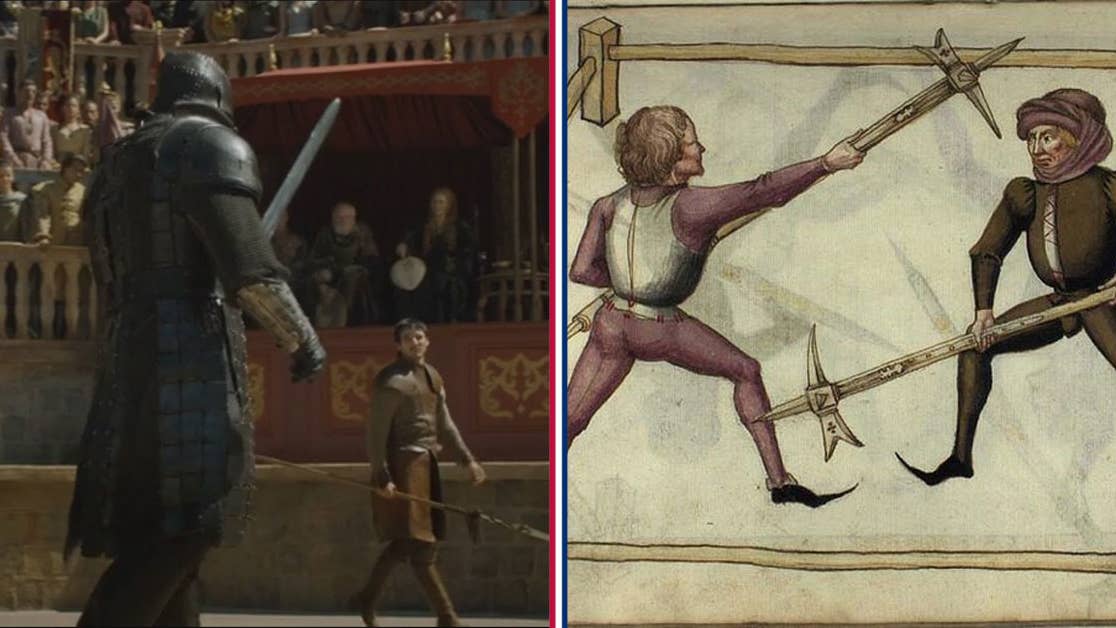 This is how a trial by combat actually worked