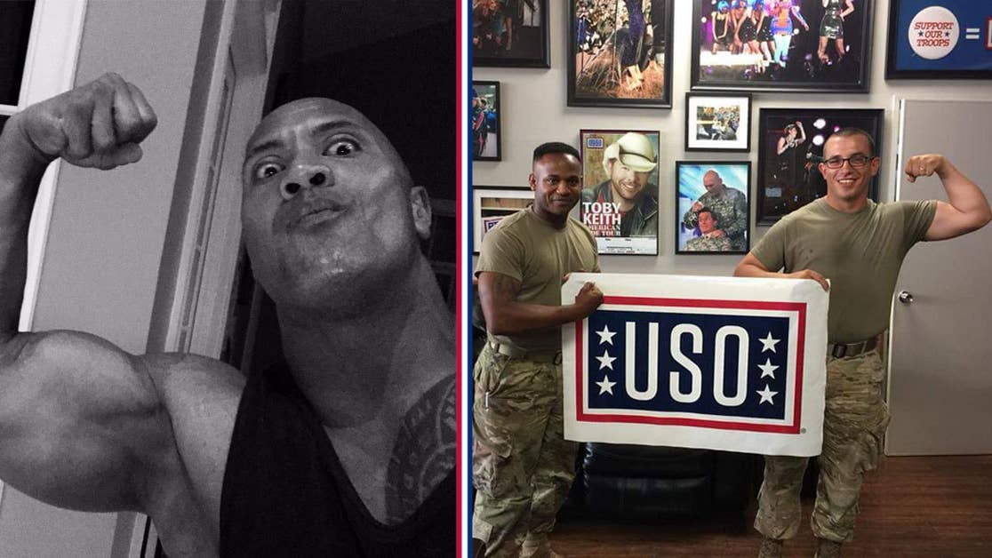 How your gym selfie can help give back to the USO