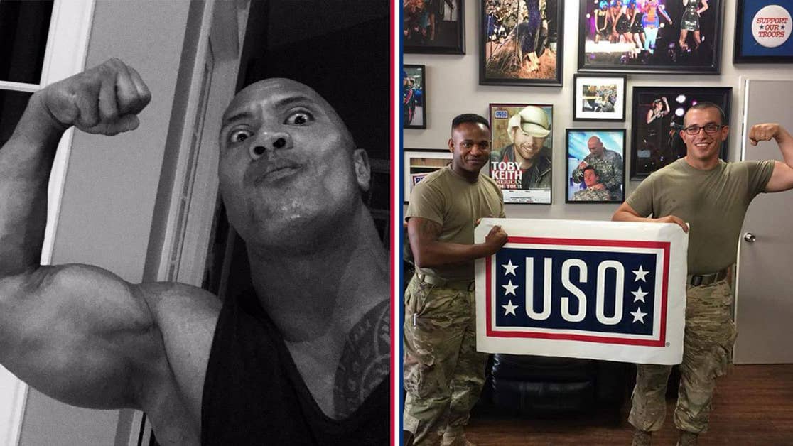 How your gym selfie can help give back to the USO