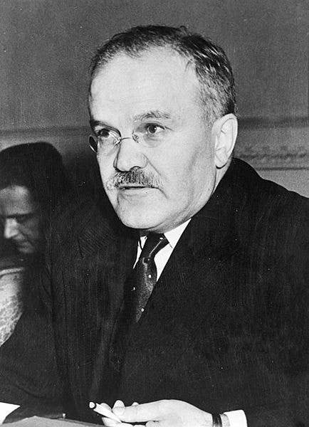 Soviet Foreign Minister Vyacheslav