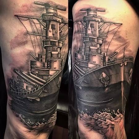 battleship tattoos