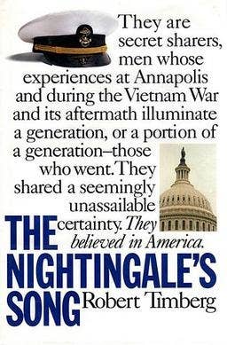 Cover of the 1995 Robert Timberg book The Nightingale's Song