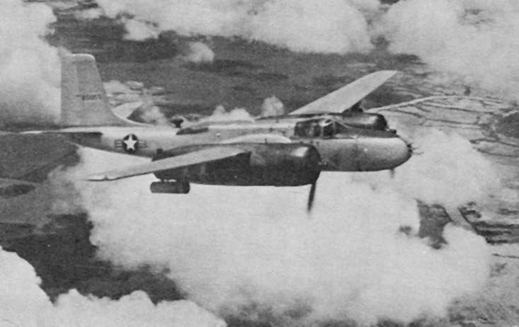 B-26B over Vietnam.