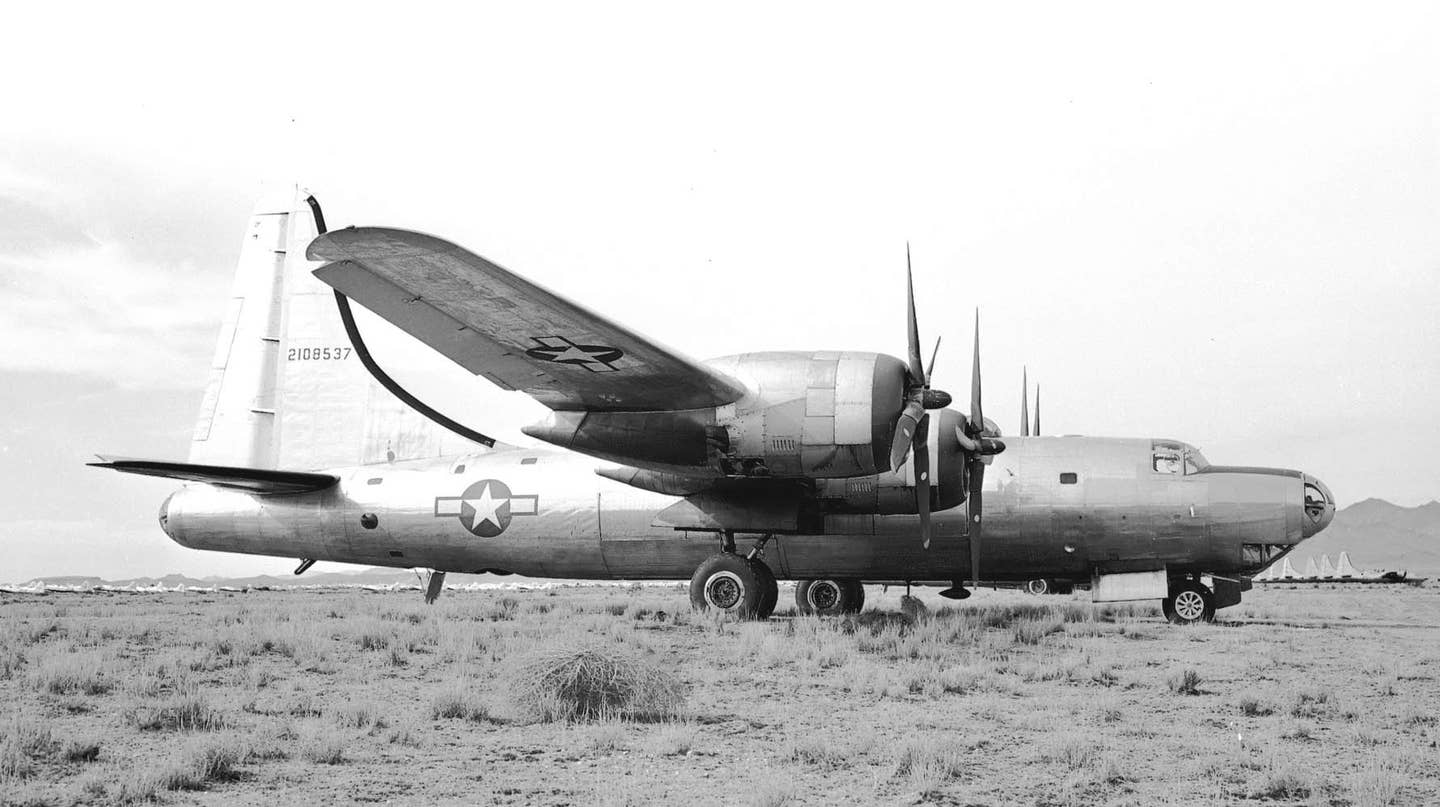 An American B-32.