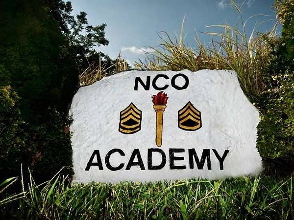 NCO academy rock