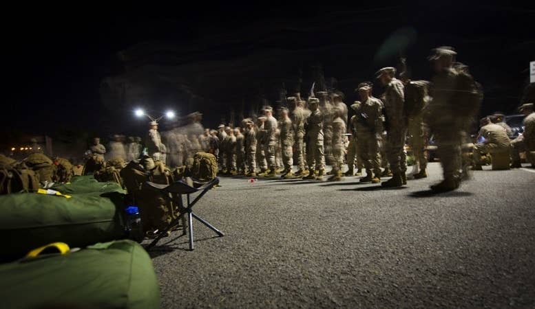 "Hurry up and wait" becomes "slow is smooth. Smooth is fast." (Photo by Lance Cpl. Aaron S. Patterson)