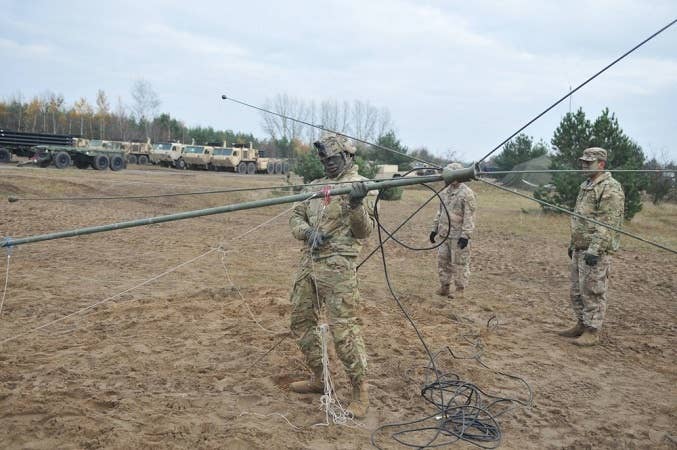 army radio operator