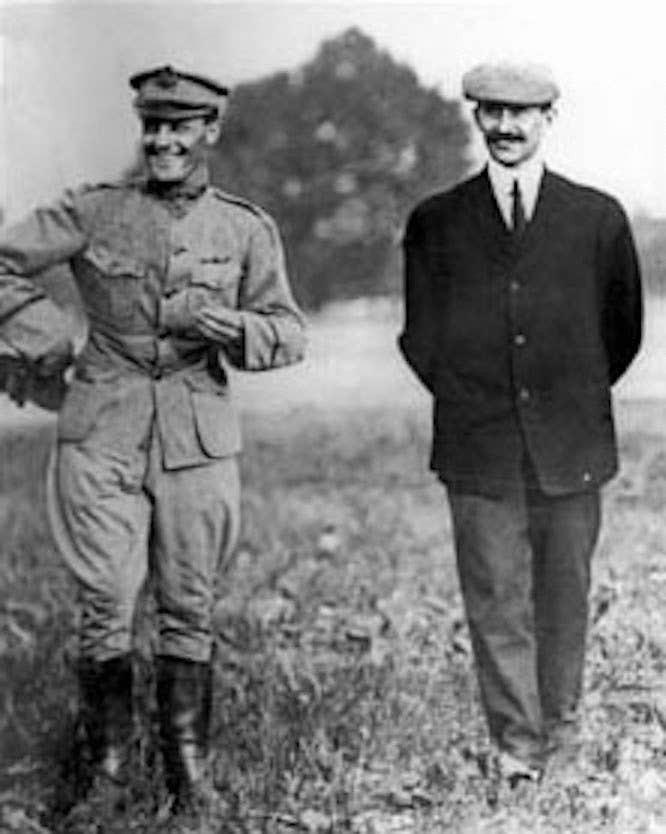 Lt. Foulois and Orville Wright