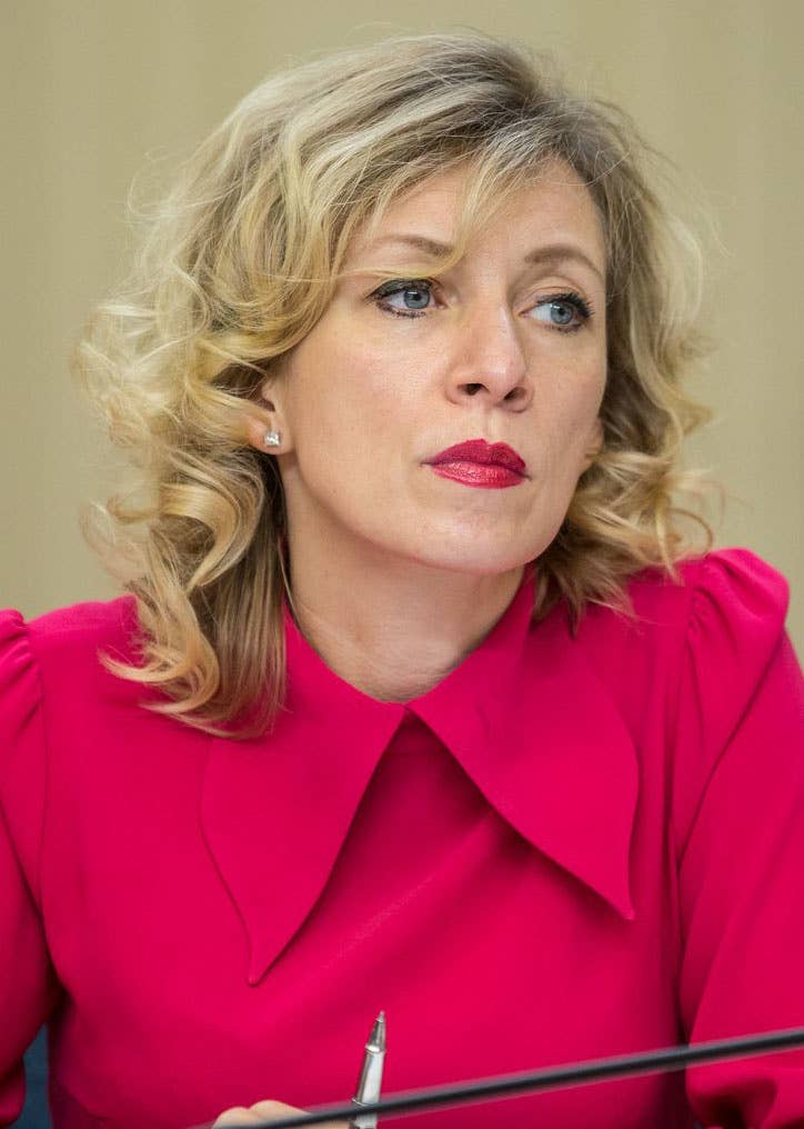 Foreign Ministry spokeswoman Maria Zakharova