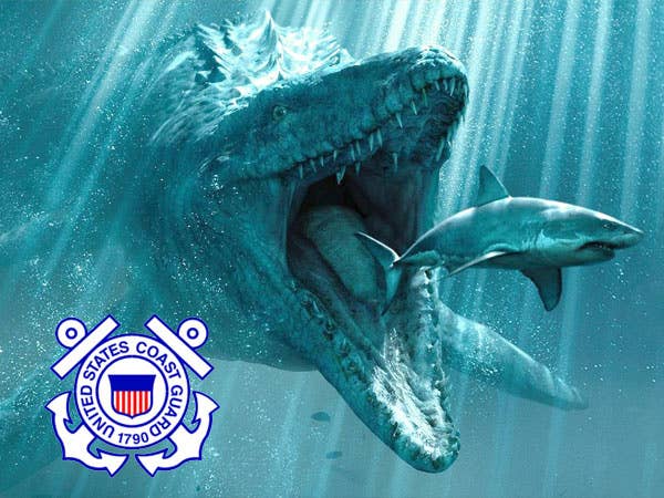 What better beast could there be to make the Coast Guard intimidating as f*ck?