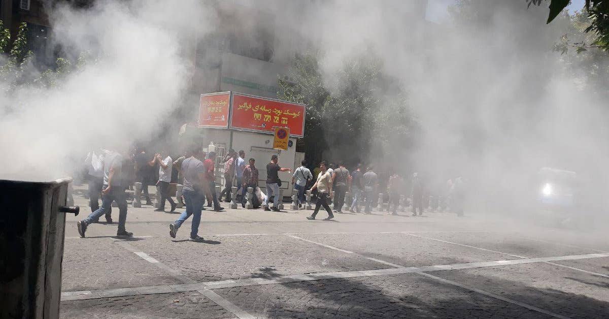 Protests about Iran&#8217;s poor economy erupt in Tehran