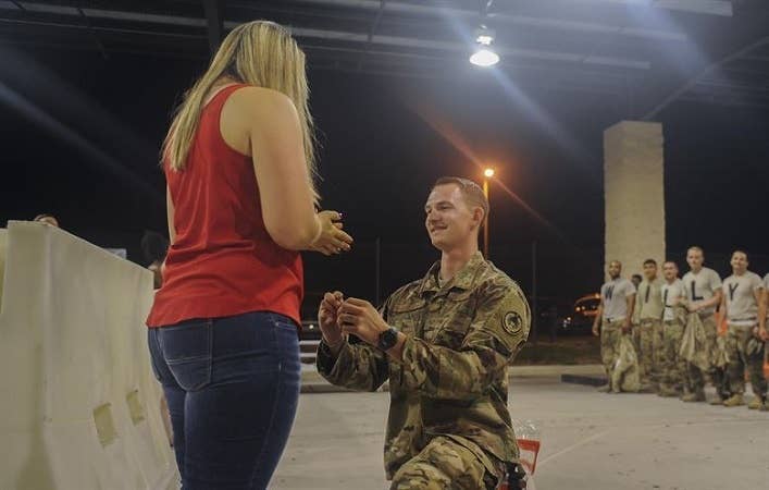get married before deployment