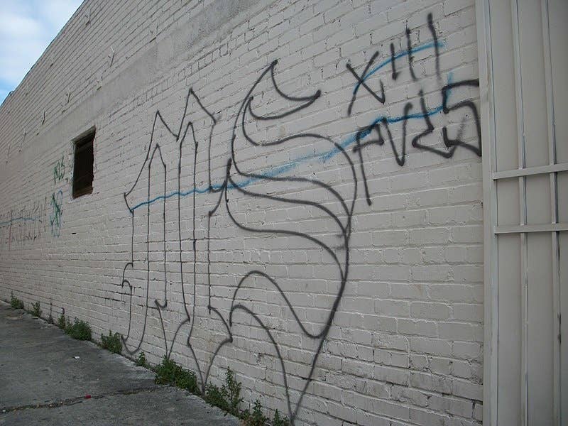 Mara Salvatrucha Graffiti