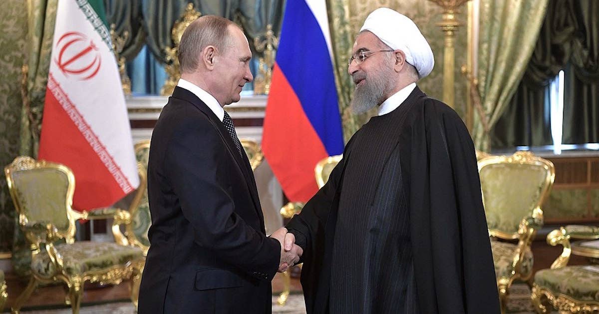 Top Iranians meet with Putin in the days before he meets Trump