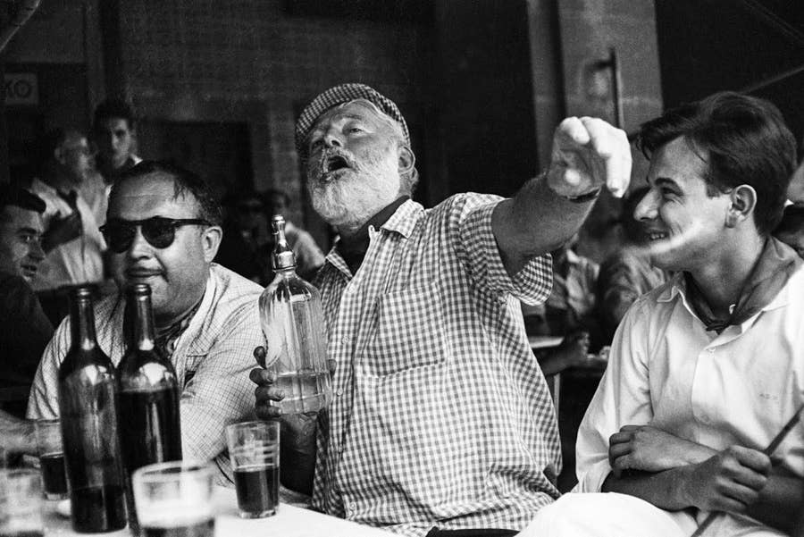 Papa Hemingway didn't garnish. (Public domain)