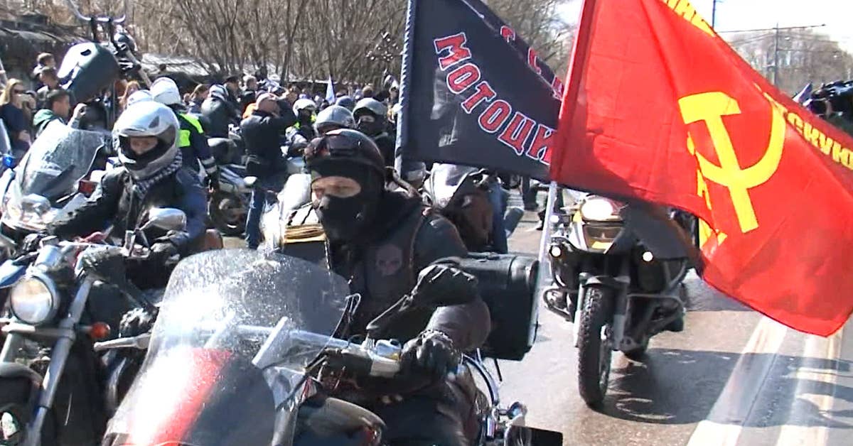 The Putin-friendly bikers who stole Crimea just set up in a new country