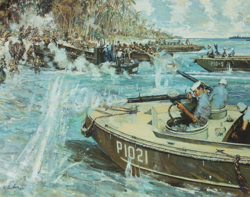 painting of Guadalcanal