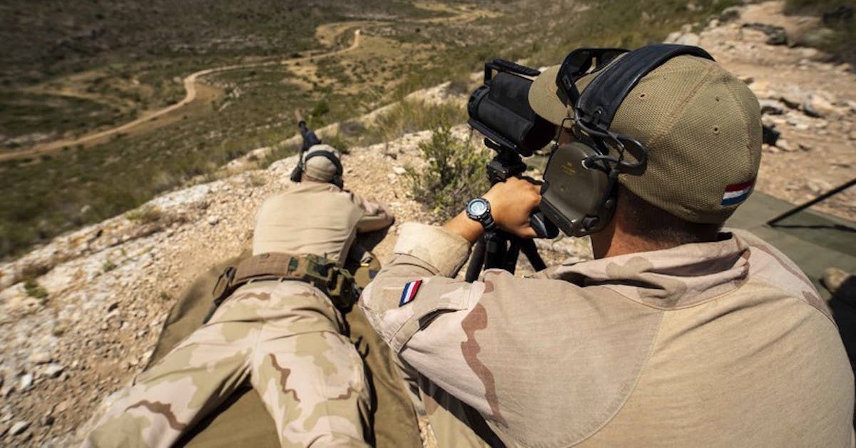 International snipers train on advanced skills in Spanish desert