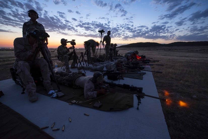 International snipers train on advanced skills in Spanish desert