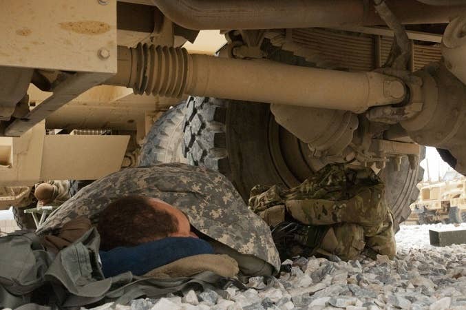 Get your sleep in while you can!<br>(U.S. Army)