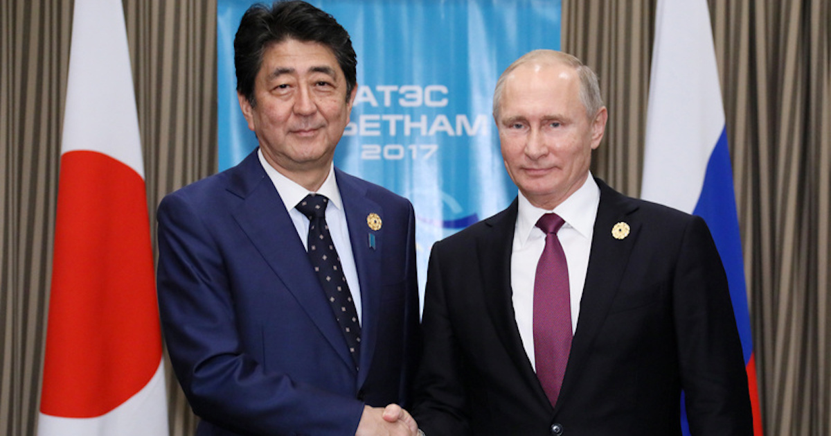 Putin surprises Japan with offer of unconditional peace