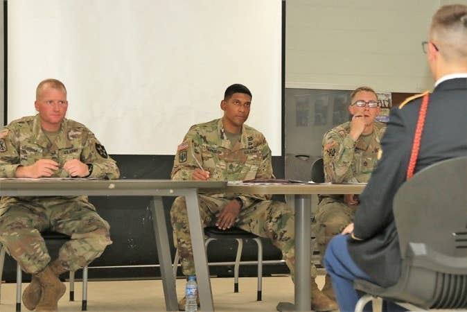 Oh? You thought those questions you've been studying for months actually mattered? Well... That's a discussion best saved for another time...<br>(U.S. Army photo by Sgt. Raquel Villalona, 2ID/RUCD Public Affairs)