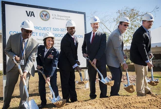 A VA construction project. Some worry the new policy may hamper the VA's effectiveness.