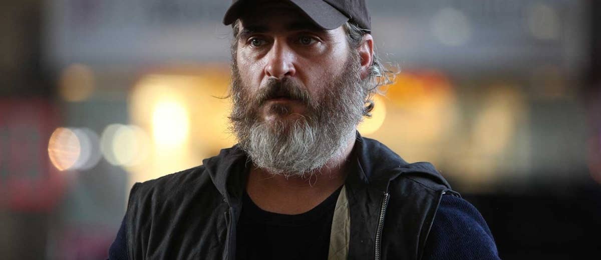 Growth patterns, colors, and thickness may vary. ("You Were Never Really Here" / Amazon Studios)